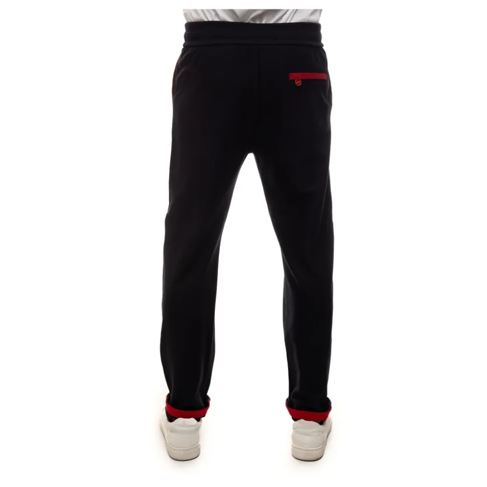 Teksturowany dres z bawełny z logo
