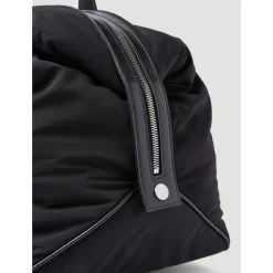 Torba Duffle Z Wykończeniami Ze Skóry