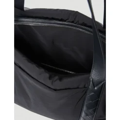 Torba Duffle Z Wykończeniami Ze Skóry