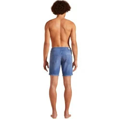 Tropikalne Spodenki Bermudzkie z Denimu