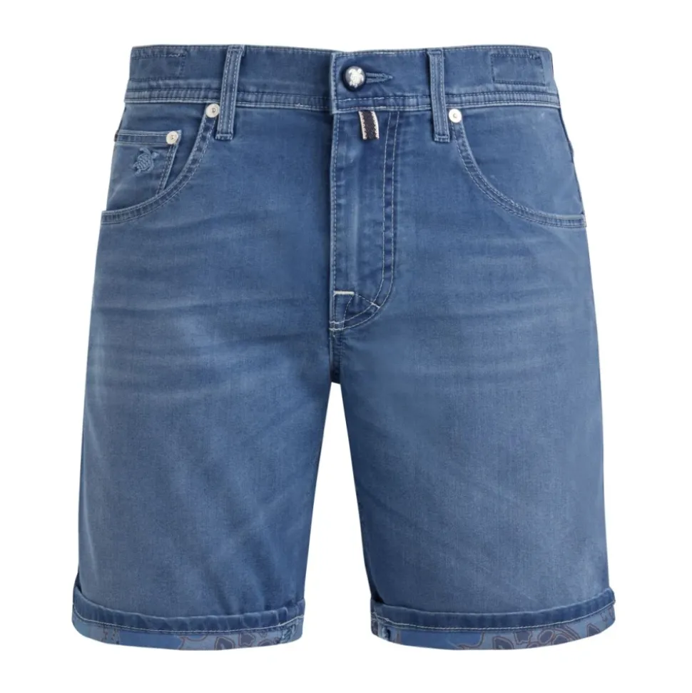 Tropikalne Spodenki Bermudzkie z Denimu