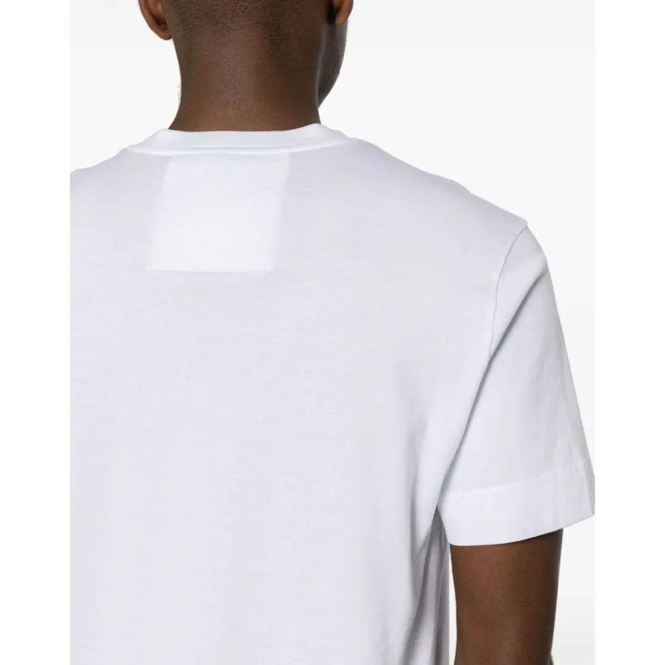 T-shirt z haftowanym logo