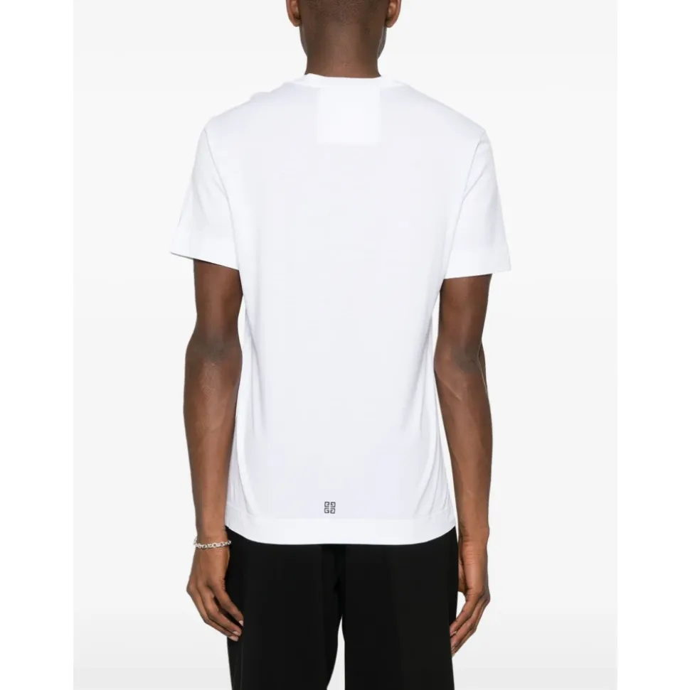 T-shirt z haftowanym logo