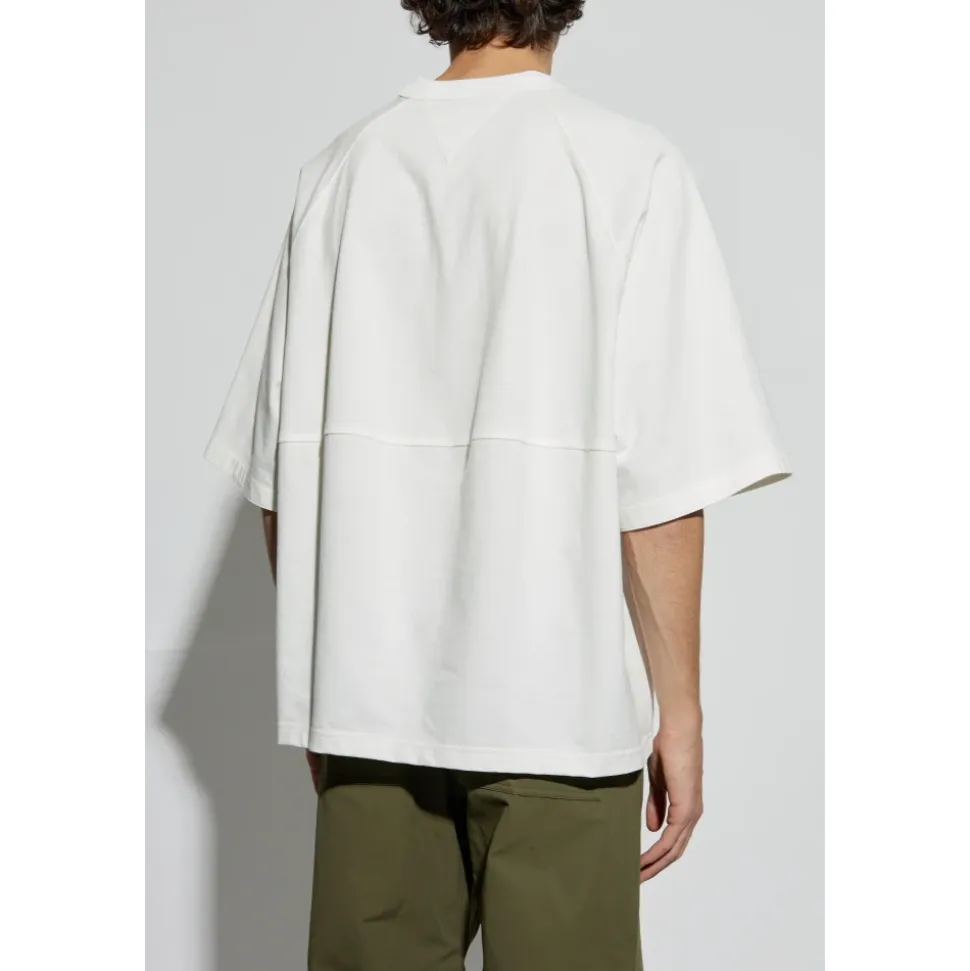 T-shirt z haftowanym wzorem
