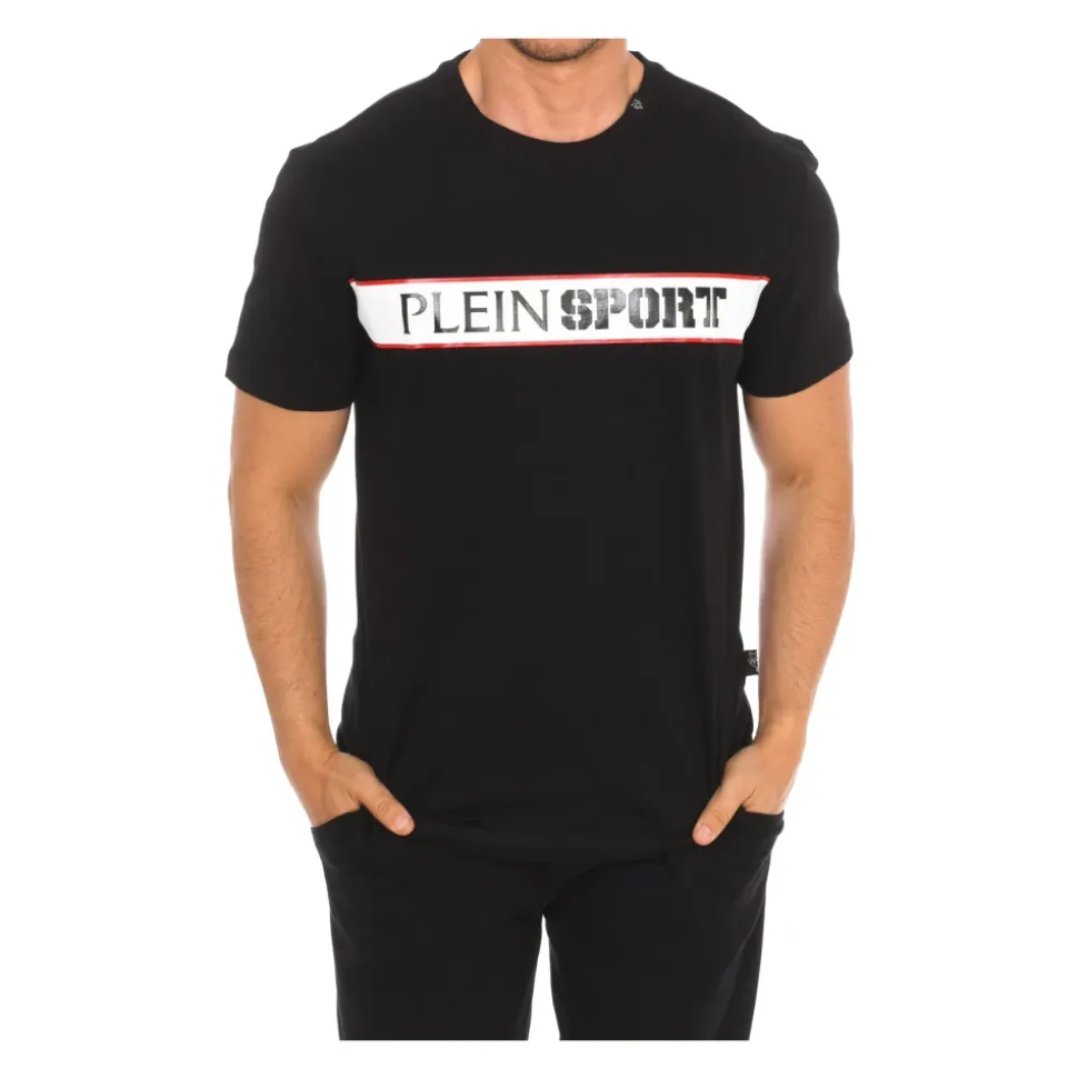 T-shirt z krótkim rękawem i nadrukiem marki