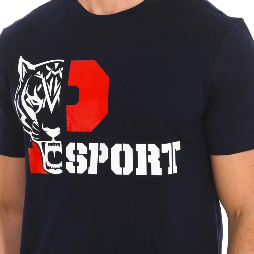 T-shirt z krótkim rękawem z nadrukiem marki