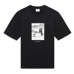 T-shirt z motywem łyżwiarza kelnera