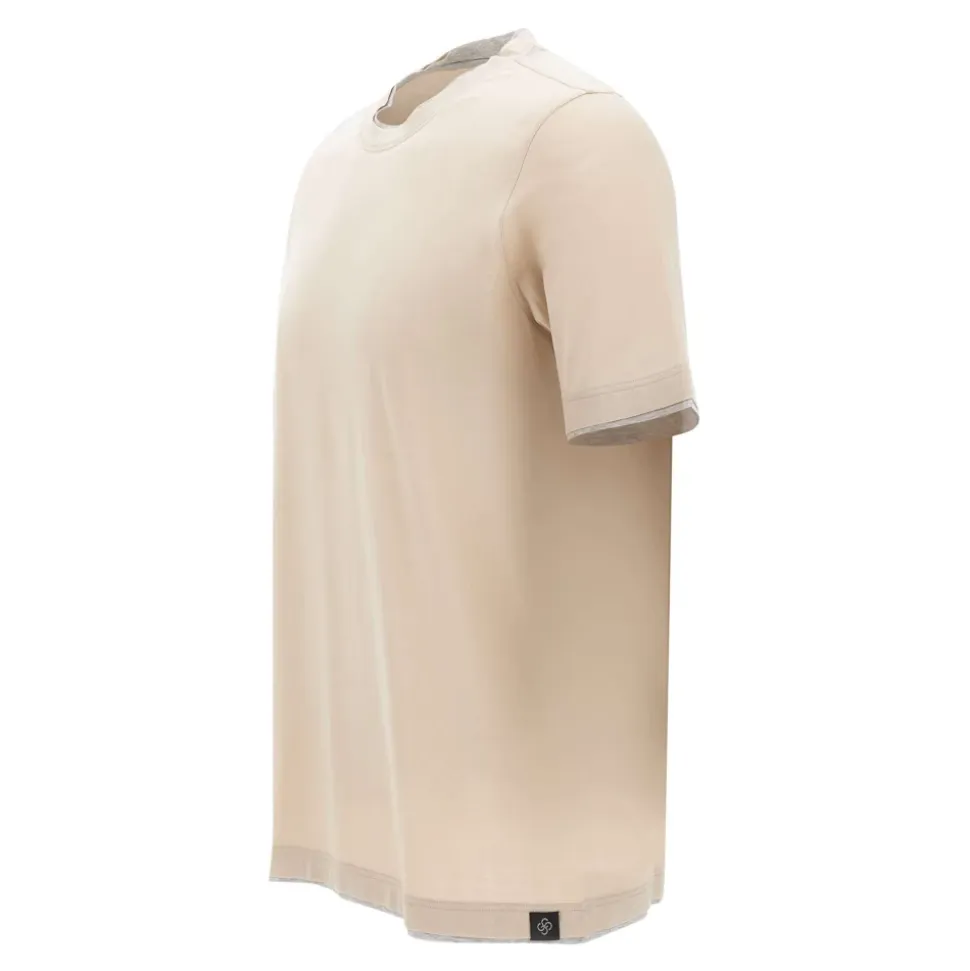 T-shirt z okrągłym dekoltem