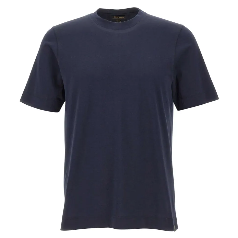 T-shirt z okrągłym dekoltem