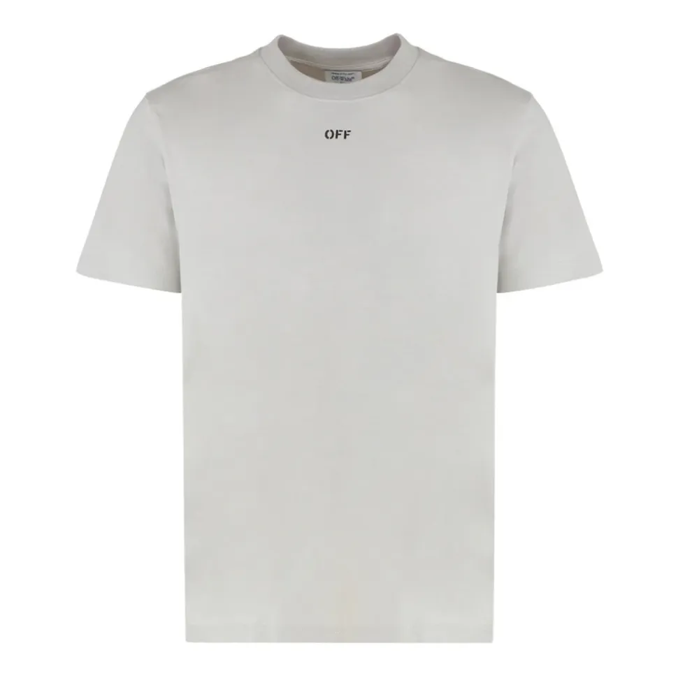 T-shirt z okrągłym dekoltem