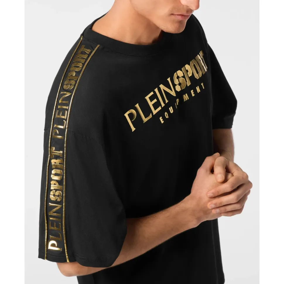 T-Shirt z Okrągłym Dekoltem