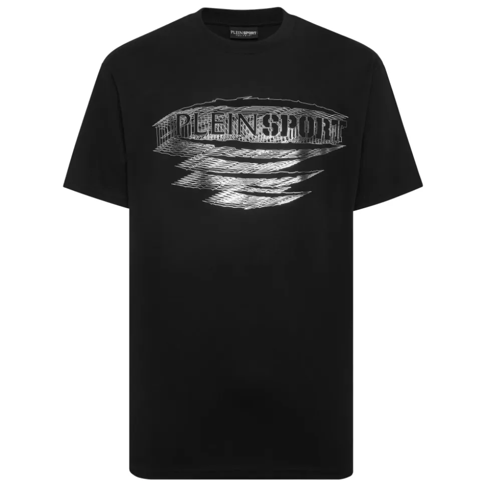 T-shirt z Okrągłym Dekoltem