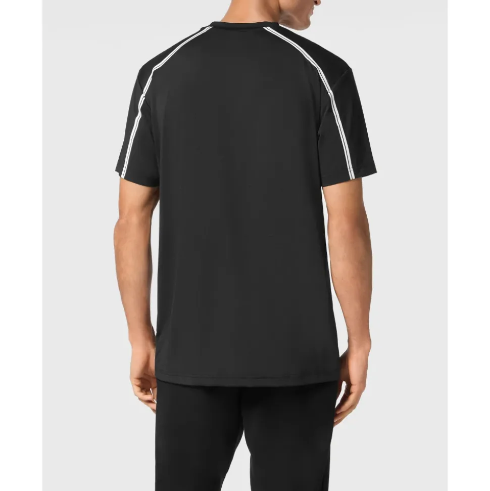 T-Shirt z Okrągłym Dekoltem