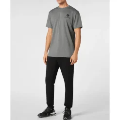 T-Shirt z Okrągłym Dekoltem
