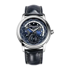 UOMO - FC -718NWM4H6 - PRODUKCJA WorldTimer 42 mm GMT Pasek