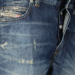 Vintage Niebieskie Proste Jeansy