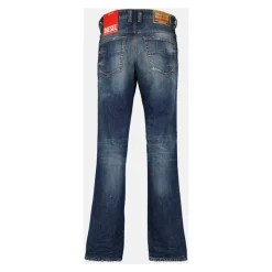 Vintage Niebieskie Proste Jeansy