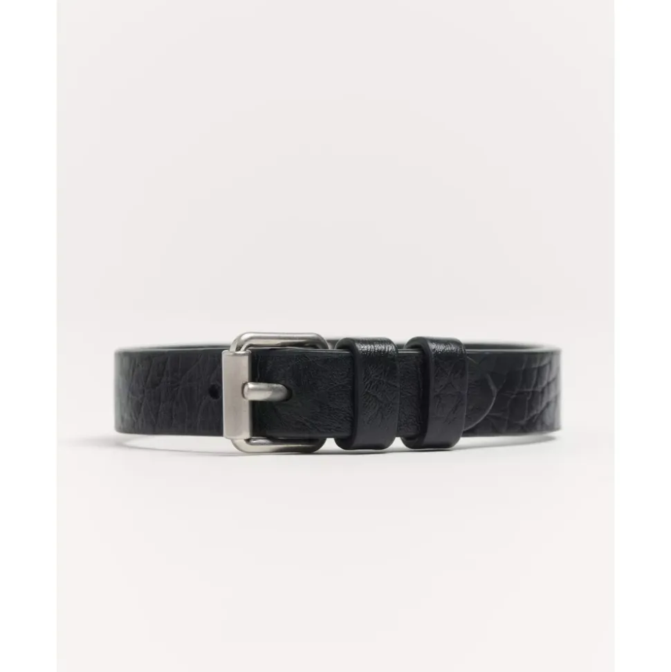 VLogo Leather Bracelet