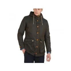 Woskowany Parka Gra Oliwkowy
