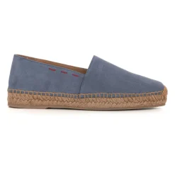 Wsuwane espadryle z kwadratowym noskiem