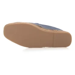 Wsuwane espadryle z kwadratowym noskiem