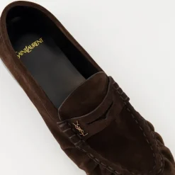 Zamszowe Mokasyny Loafer Elegancki Design