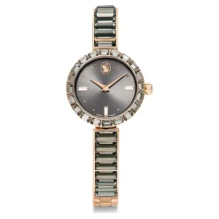 Zegarek Unisex Matrix Bransoletka 25 mm Różowe złoto & Szary 5679887